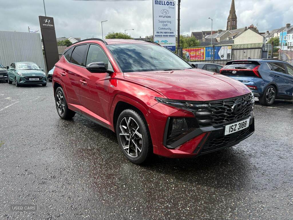 Hyundai Tucson 1.6T Hybrid N Line Red