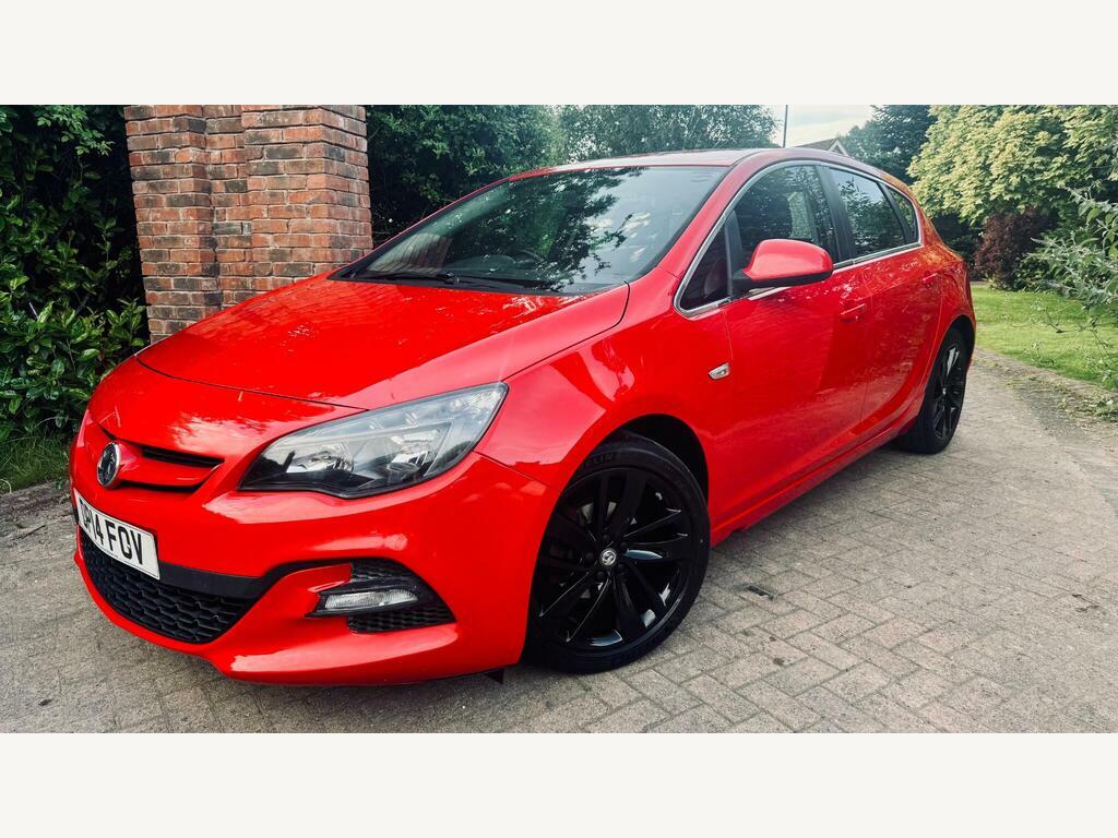 Vauxhall Astra 1.6 16V Tech Line Gt Euro 5 Red