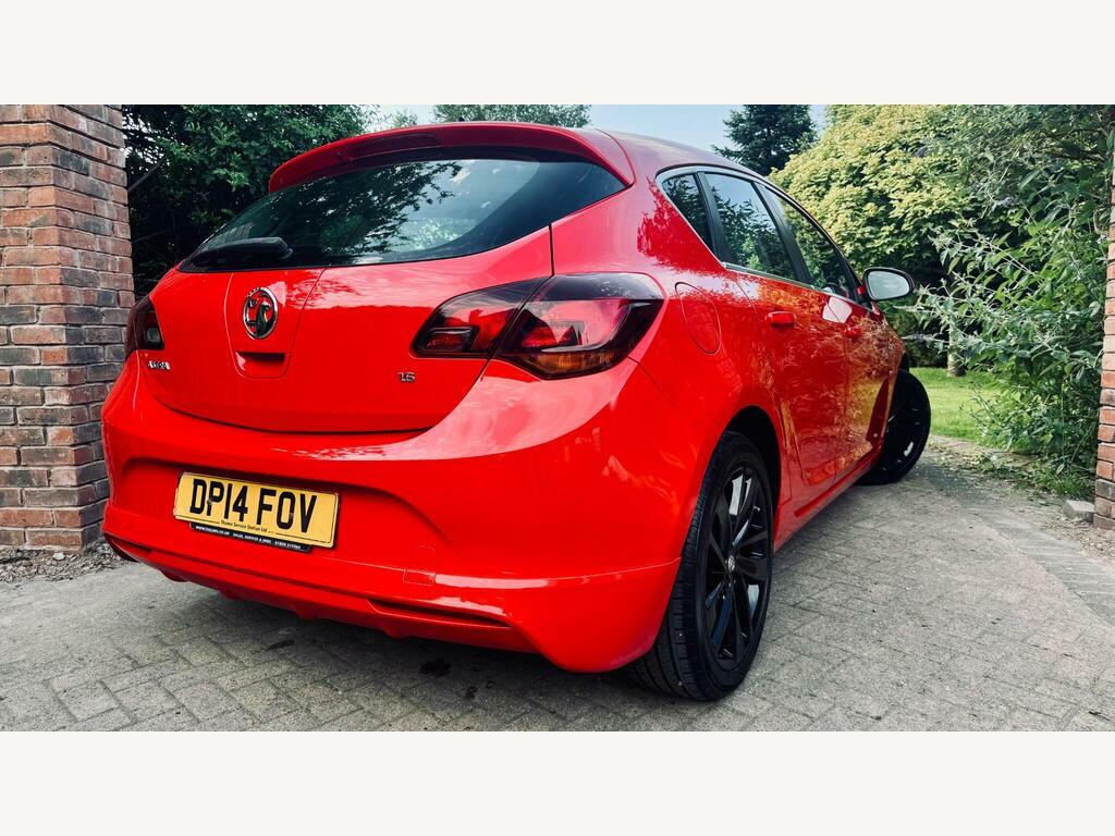 Vauxhall Astra 1.6 16V Tech Line Gt Euro 5 DP14FOV Red #3