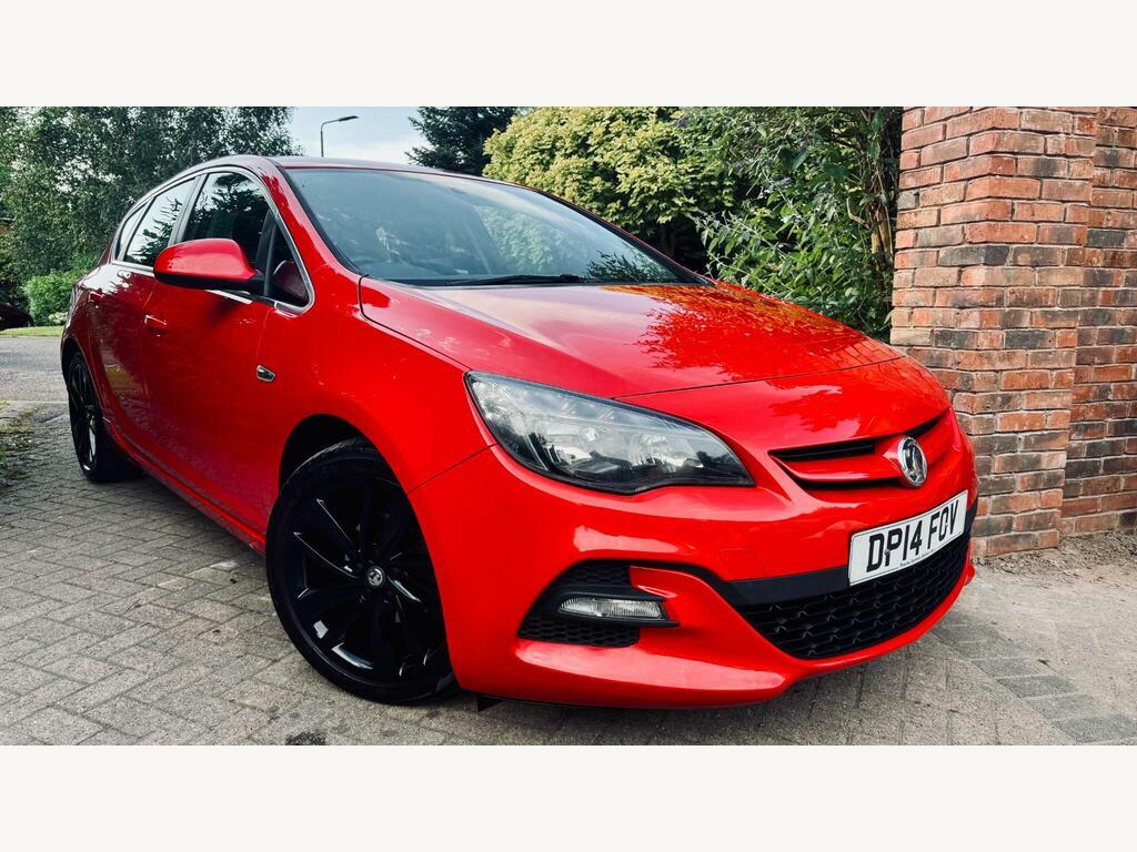 Vauxhall Astra 1.6 16V Tech Line Gt Euro 5 DP14FOV Red #2
