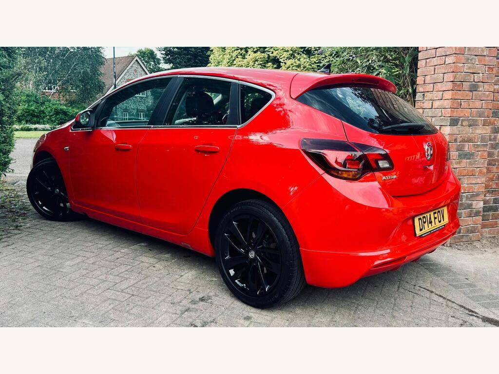 Vauxhall Astra 1.6 16V Tech Line Gt Euro 5 DP14FOV Red #4