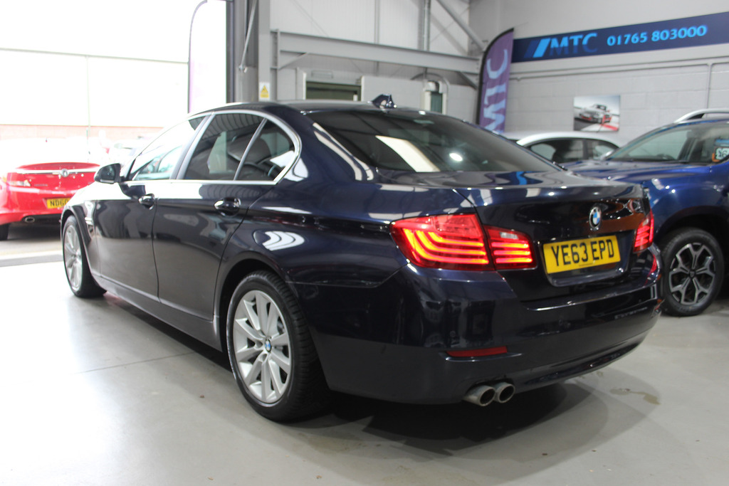 BMW 5 Series Se Auto Blue #5