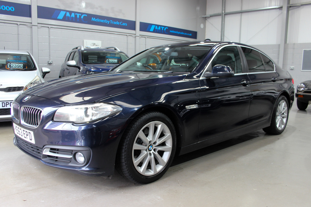 BMW 5 Series Se Auto Blue #3