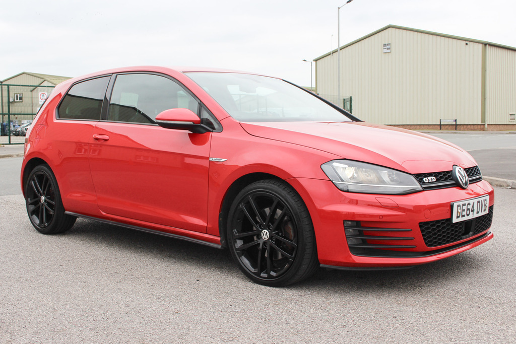 Volkswagen Golf Gtd DE64DVB Red #2