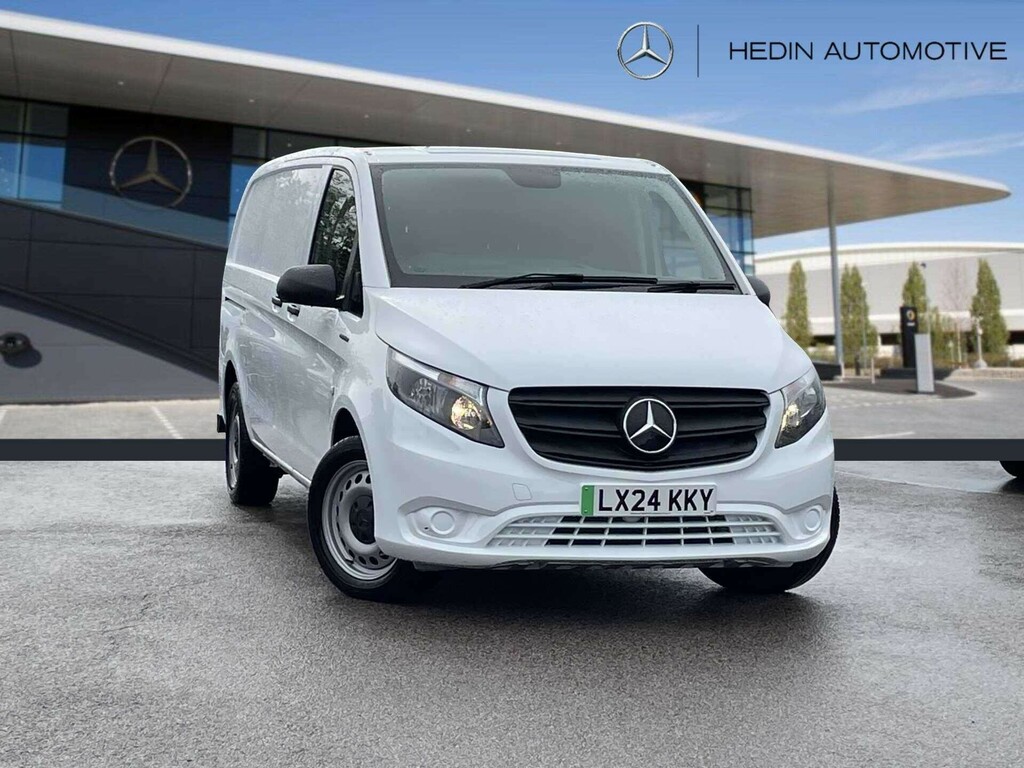 Mercedes-Benz eVito 116 E 66Kwh Progressive Panel Van 6Dr Aut LX24KKY White