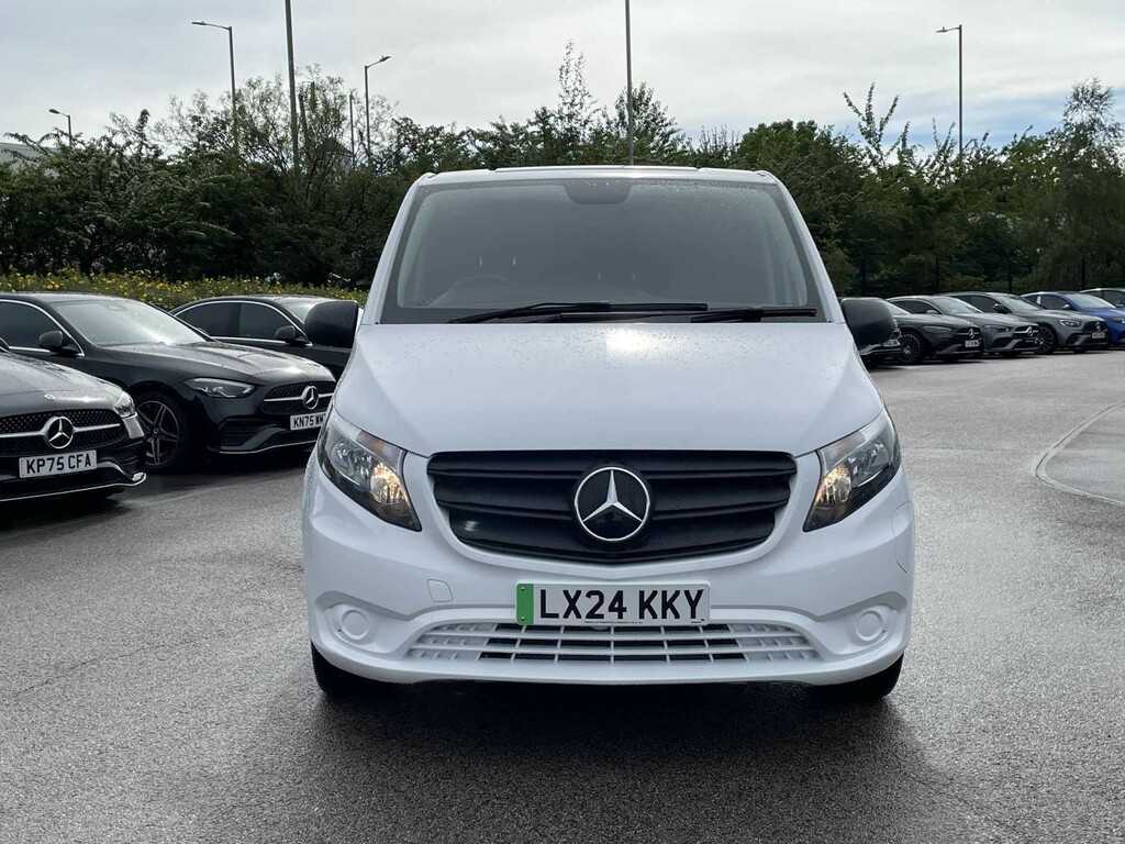 Mercedes-Benz eVito 116 E 66Kwh Progressive Panel Van 6Dr Aut LX24KKY White #4