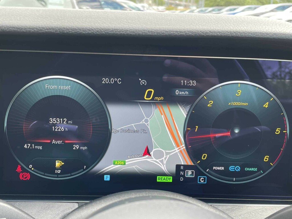 Mercedes-Benz E Class E220d 200 Amg Line 9G-tronic Silver #27