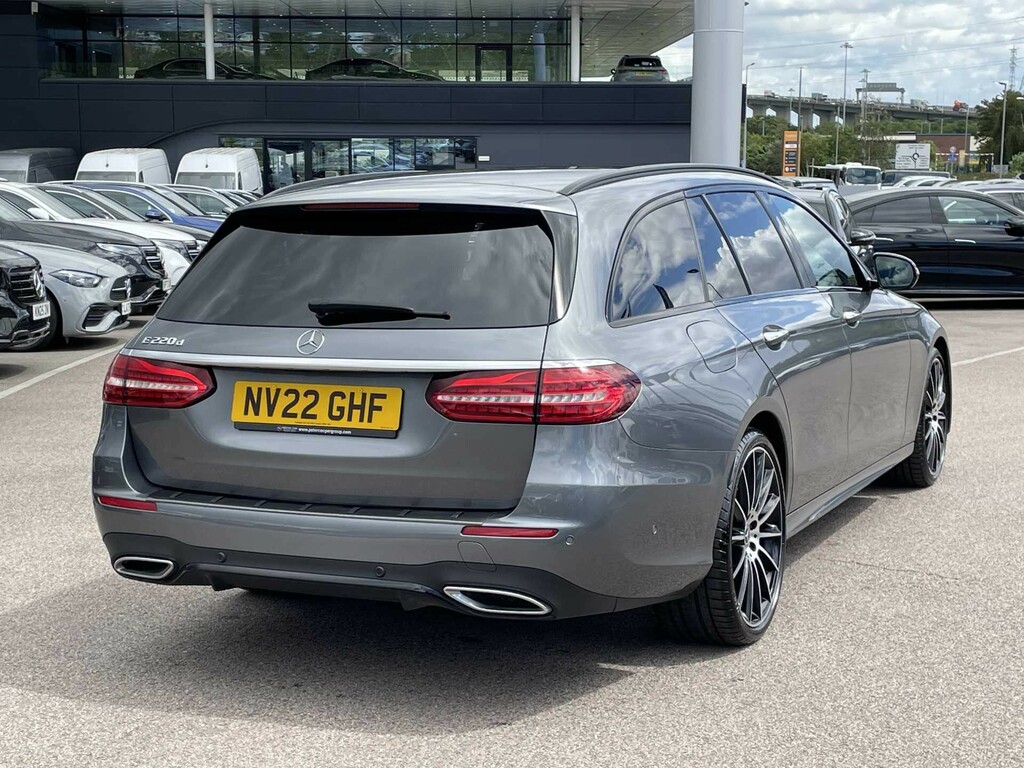 Mercedes-Benz E Class E220d 200 Amg Line 9G-tronic Silver #14