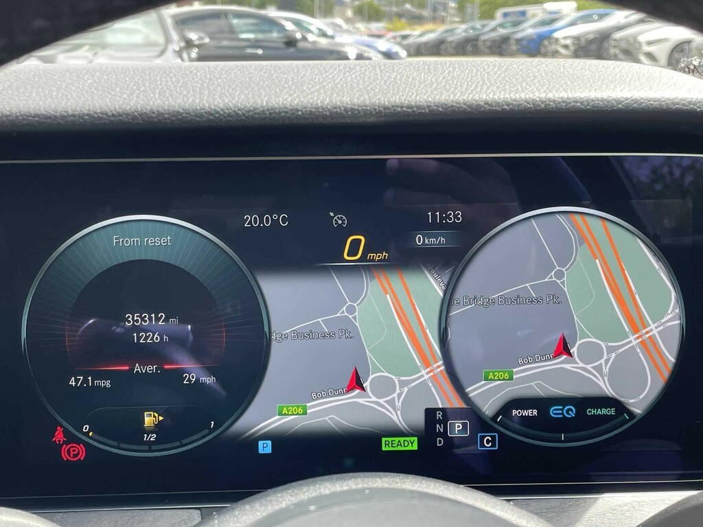 Mercedes-Benz E Class E220d 200 Amg Line 9G-tronic Silver #28
