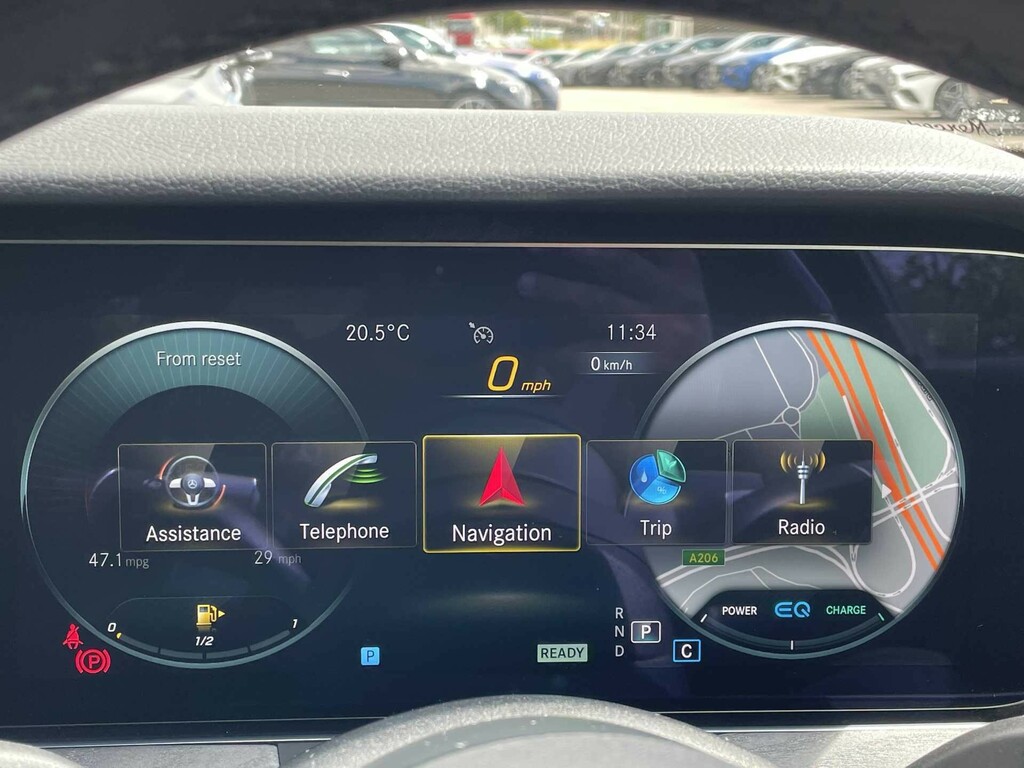 Mercedes-Benz E Class E220d 200 Amg Line 9G-tronic Silver #29