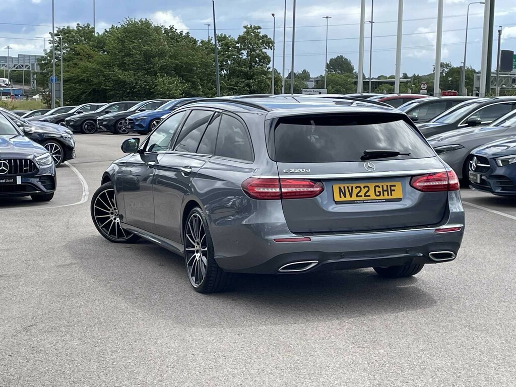 Mercedes-Benz E Class E220d 200 Amg Line 9G-tronic Silver #10