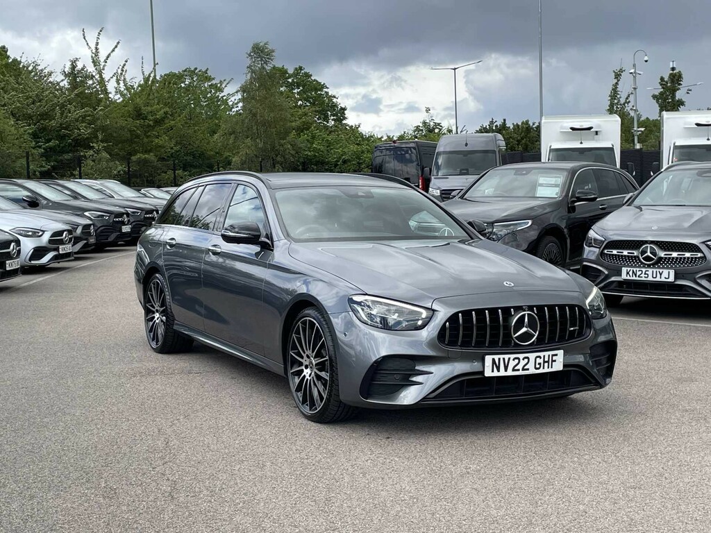 Mercedes-Benz E Class E220d 200 Amg Line 9G-tronic Silver #11
