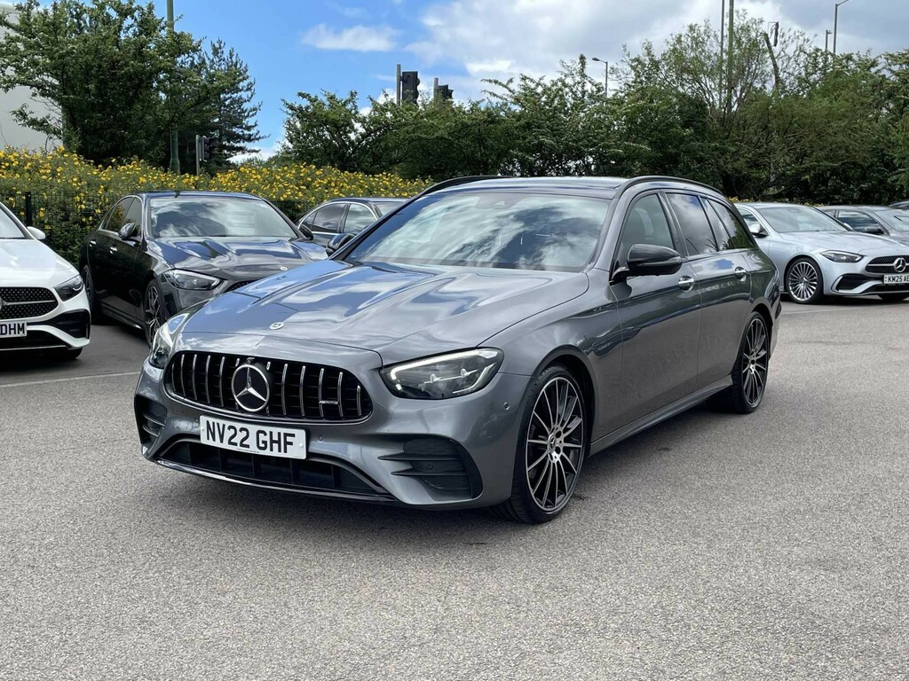 Mercedes-Benz E Class E220d 200 Amg Line 9G-tronic Silver #12