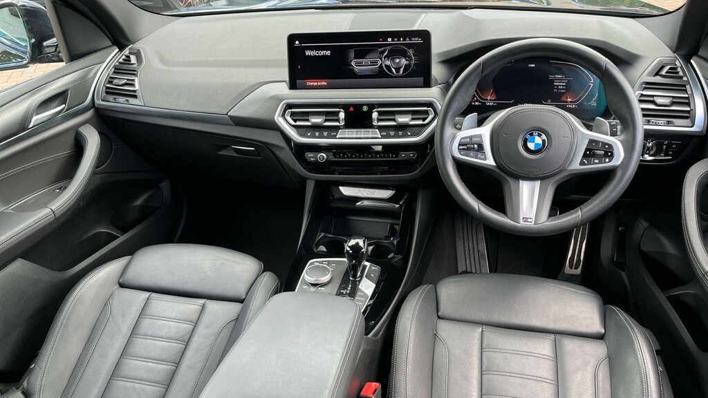 BMW X3 X3 Xdrive30d M Sport Black #4