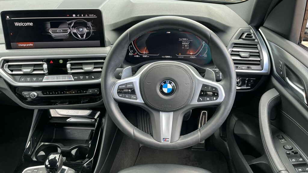 BMW X3 X3 Xdrive30d M Sport Black #5