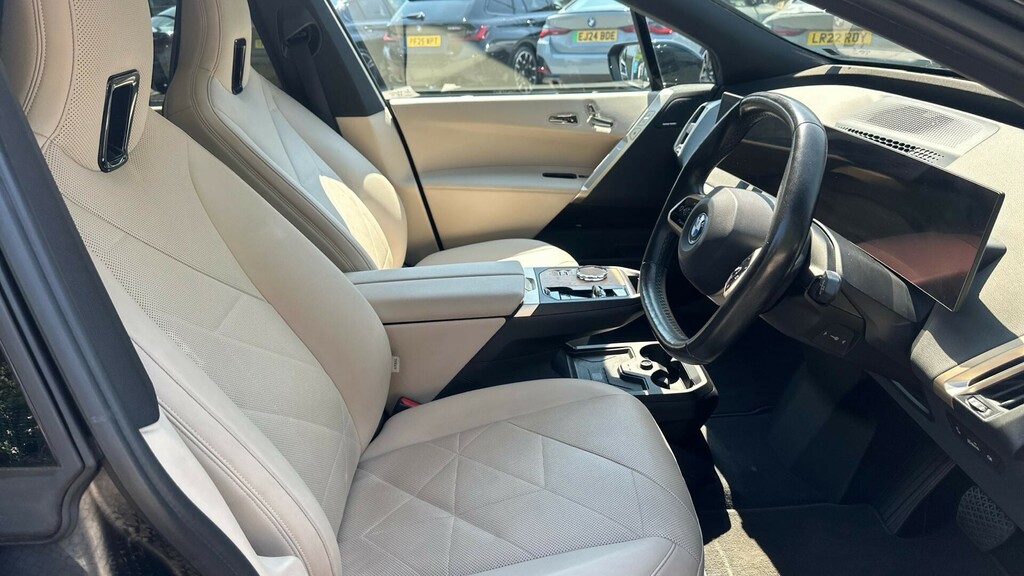 BMW iX Ix Xdrive40 M Sport White #11
