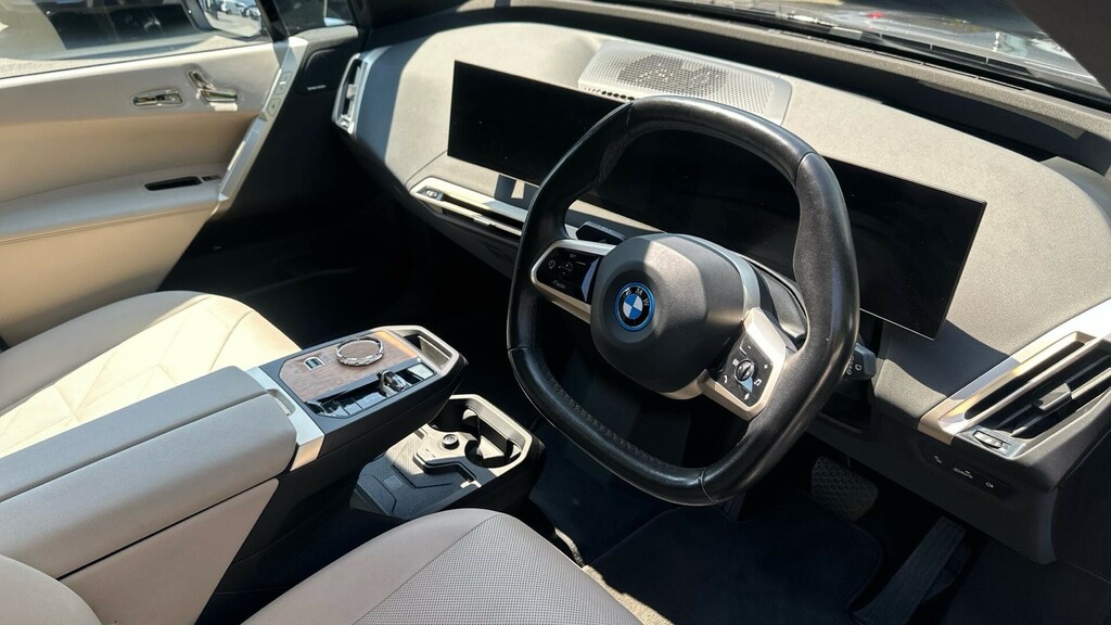 BMW iX Ix Xdrive40 M Sport White #6