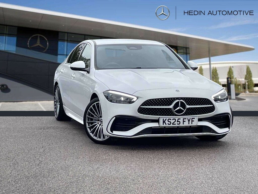 Mercedes-Benz C Class 1.5 C200h Mhev Amg Line Premium Saloon Petro KS25FYF