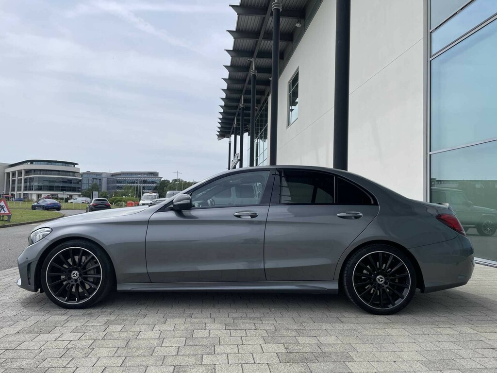 Mercedes-Benz C Class 2.0 C300 Mhev Amg Line Night Edition Premium Plus Grey #2