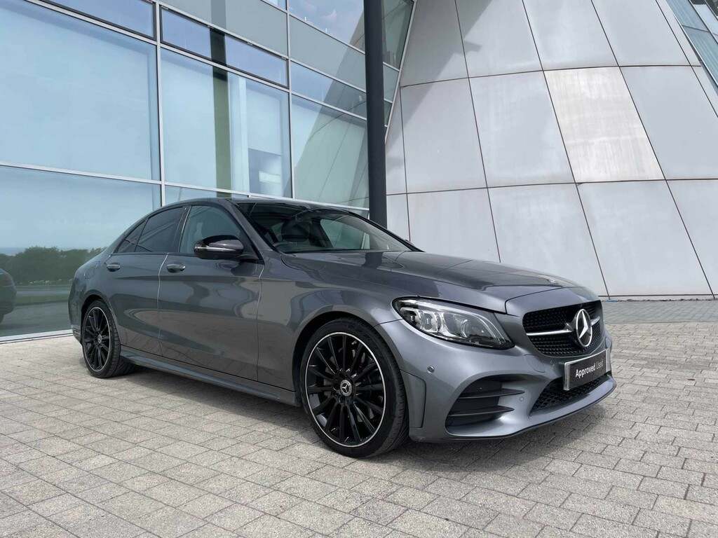 Mercedes-Benz C Class 2.0 C300 Mhev Amg Line Night Edition Premium Plus Grey #3