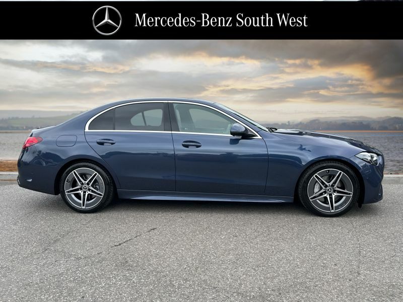 Mercedes-Benz C Class Saloon WA74TUH Blue #3