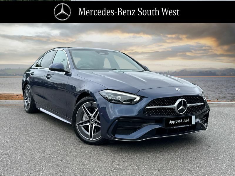 Mercedes-Benz C Class Saloon Blue