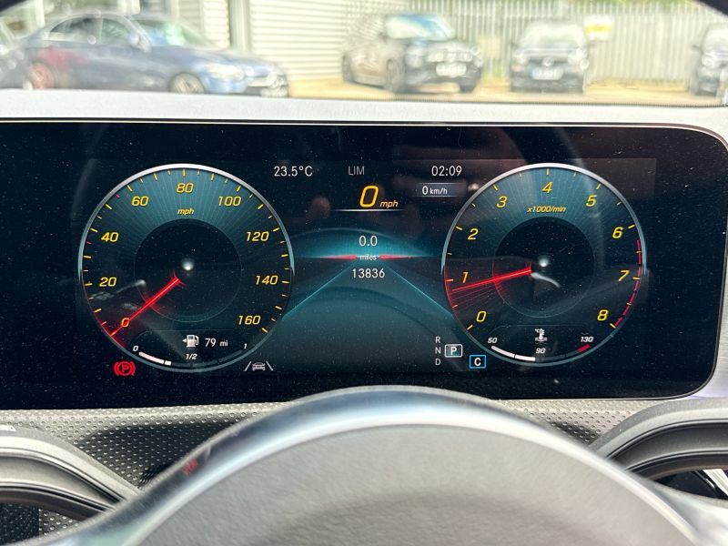Mercedes-Benz A Class Hatchback YK71NXD Blue #6