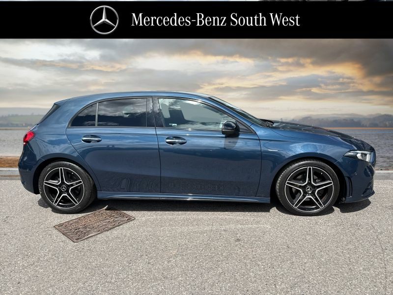 Mercedes-Benz A Class Hatchback YK71NXD Blue #3