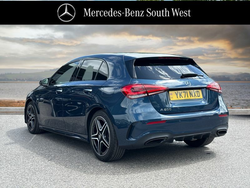 Mercedes-Benz A Class Hatchback YK71NXD Blue #2