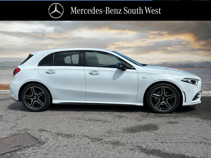Mercedes-Benz A Class Hatchback WA72VFJ White #3