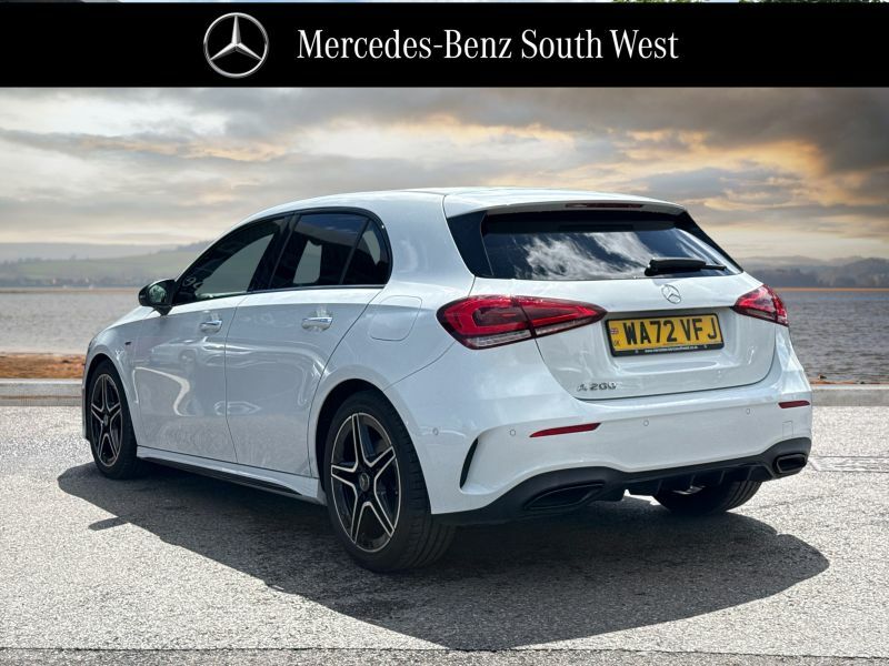 Mercedes-Benz A Class Hatchback WA72VFJ White #2