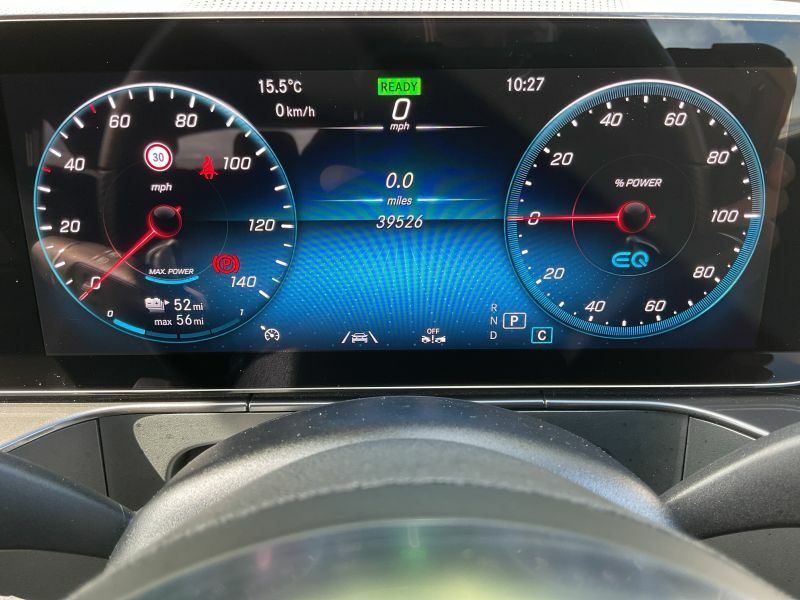 Mercedes-Benz EQC Suv Blue #6