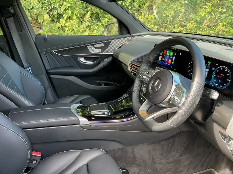 Mercedes-Benz EQC Suv Blue #5