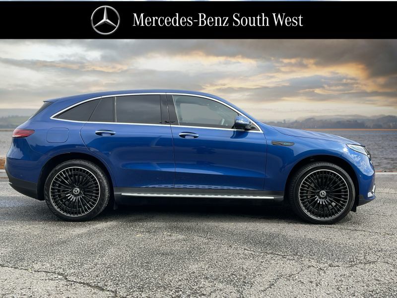 Mercedes-Benz EQC Suv Blue #3