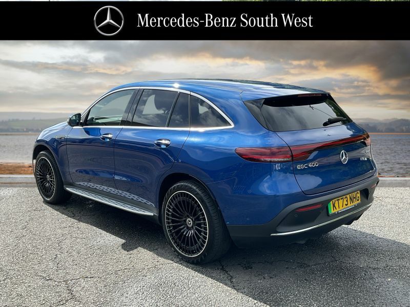 Mercedes-Benz EQC Suv Blue #2