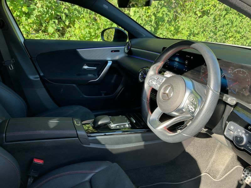Mercedes-Benz A Class 1.3 A180 Amg Line Executive Saloon 7G White #5