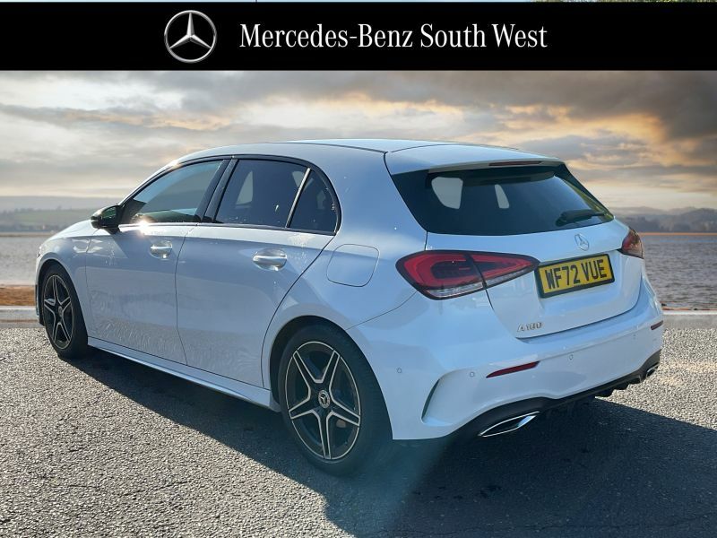 Mercedes-Benz A Class 1.3 A180 Amg Line Executive Saloon 7G White #2