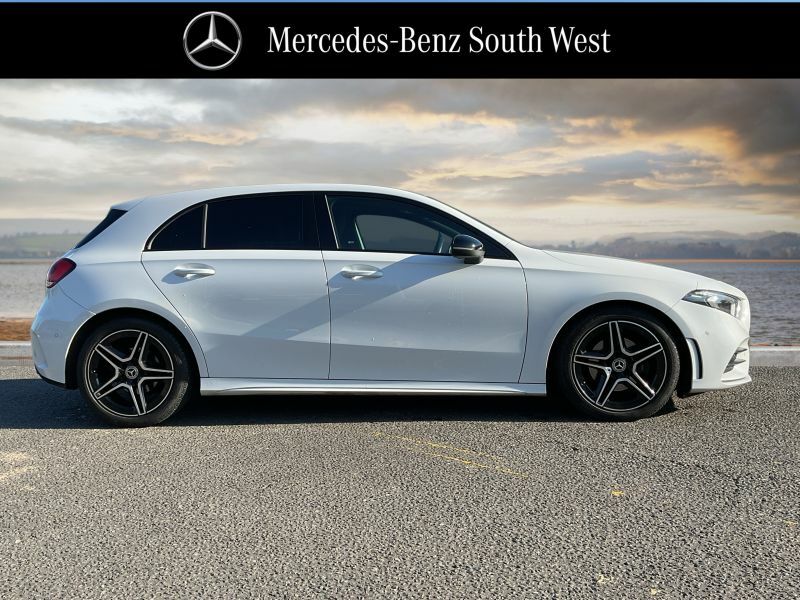 Mercedes-Benz A Class 1.3 A180 Amg Line Executive Saloon 7G White #3