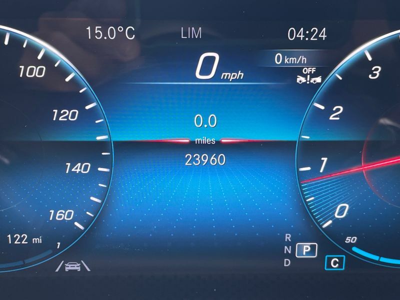 Mercedes-Benz CLA Class Saloon Grey #6