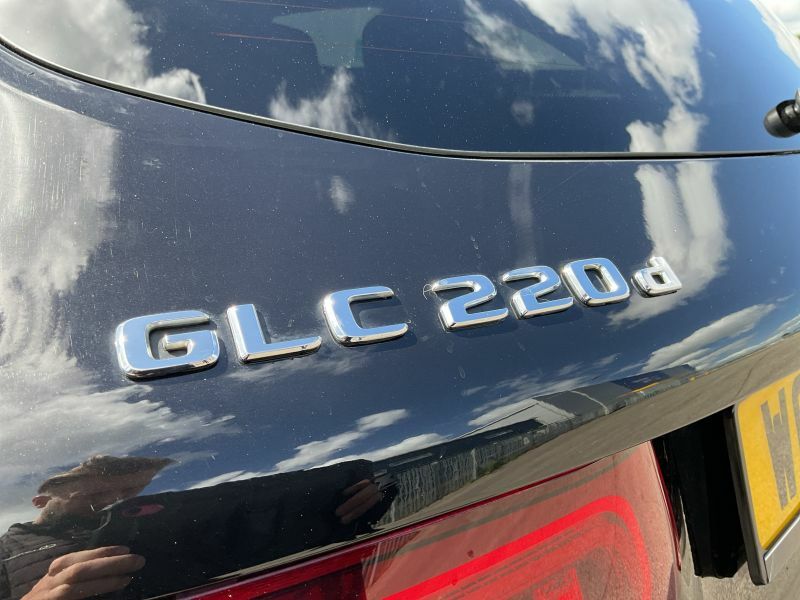 Mercedes-Benz GLC Class Blue #17