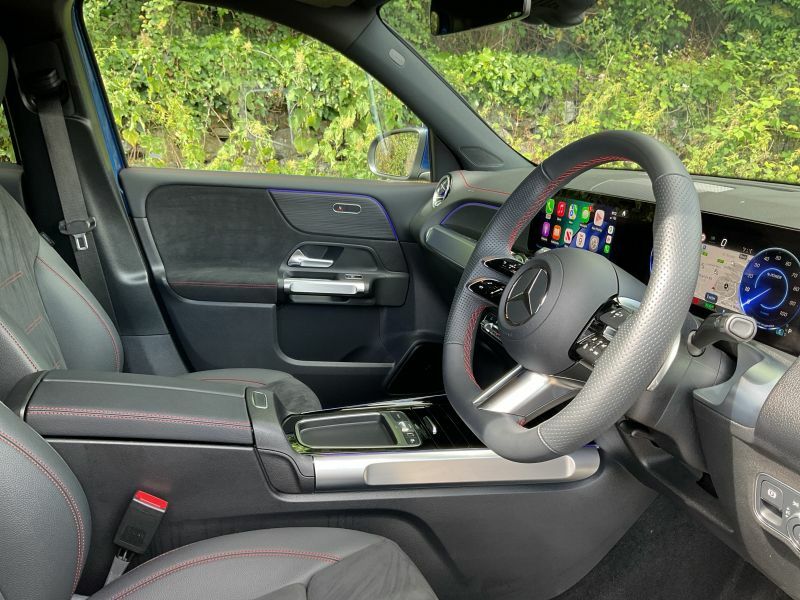 Mercedes-Benz EQB Suv Blue #5