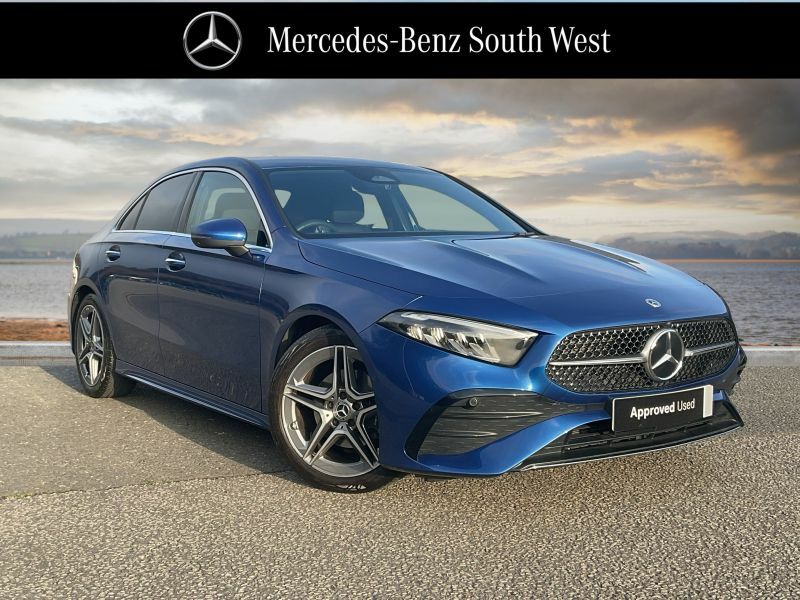 Mercedes-Benz A Class Saloon KT24XOE Blue