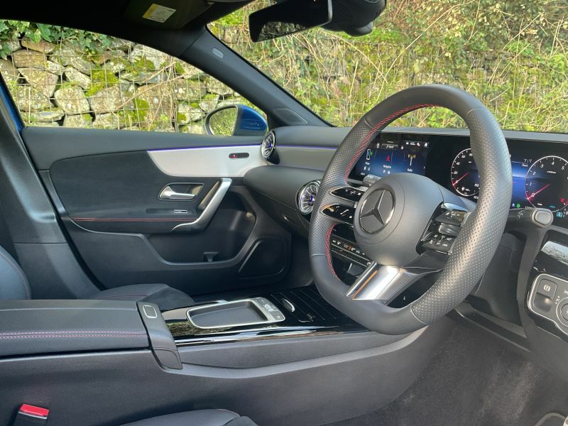 Mercedes-Benz A Class Saloon KT24XOE Blue #5