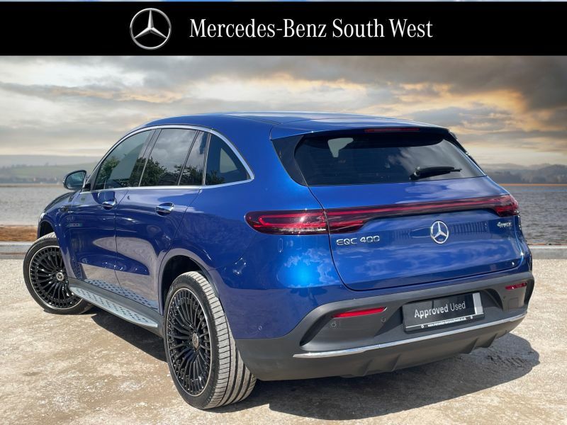 Mercedes-Benz EQC Suv Blue #2