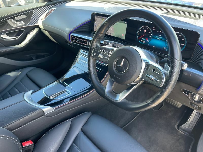 Mercedes-Benz EQC Suv Blue #5