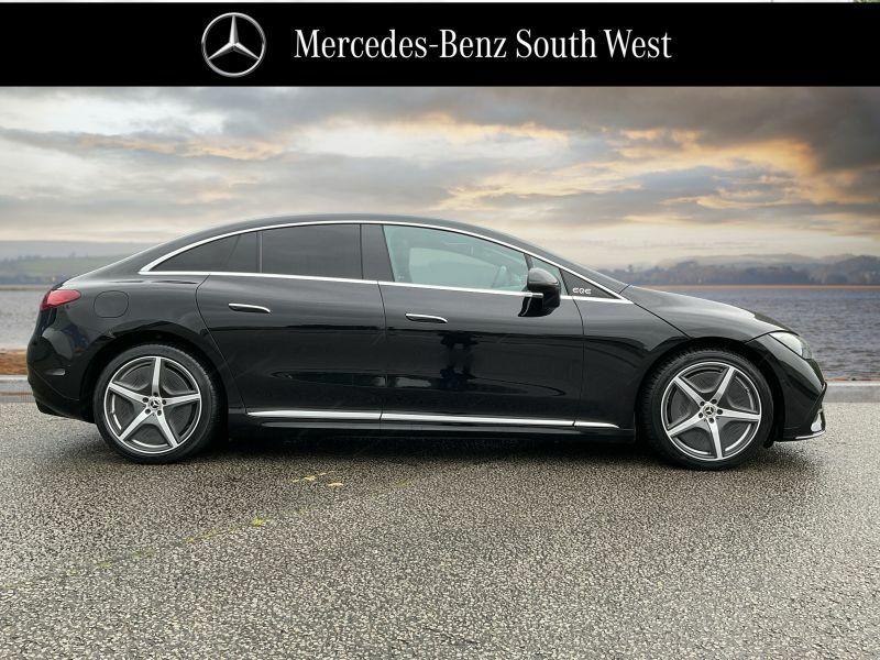 Mercedes-Benz EQE Saloon Black #3