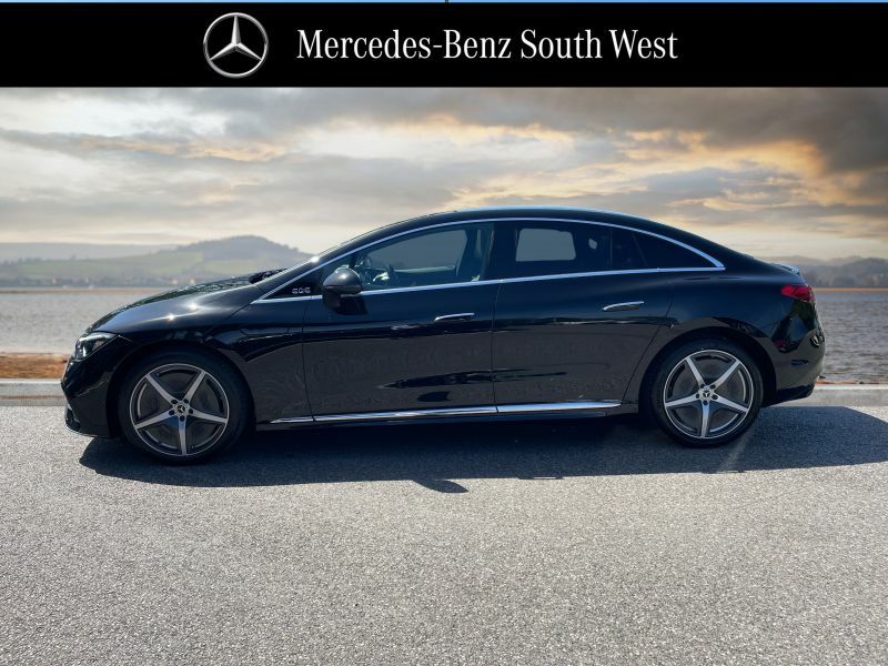 Mercedes-Benz EQE Edition Midnight White #13