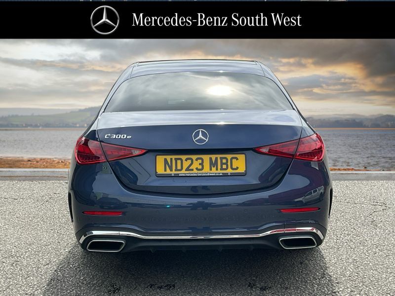 Mercedes-Benz C Class Amg Line Blue #12