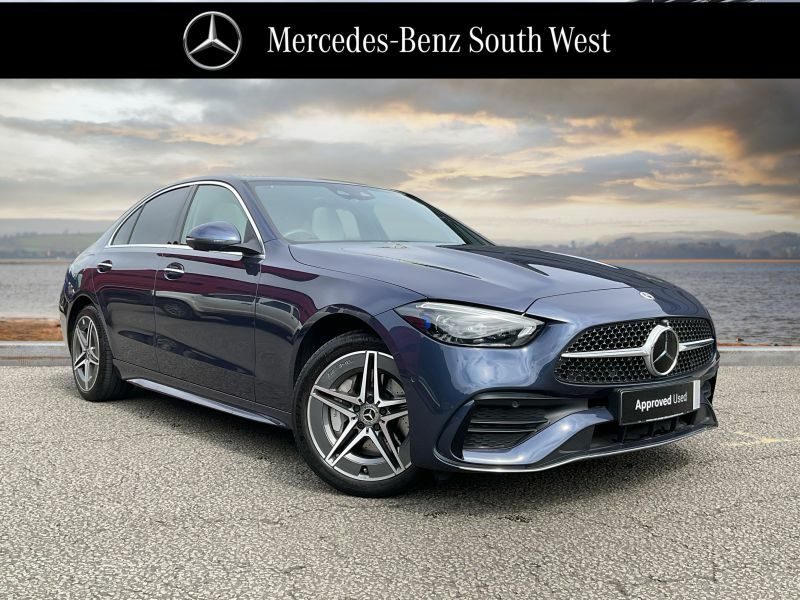 Mercedes-Benz C Class Saloon Blue
