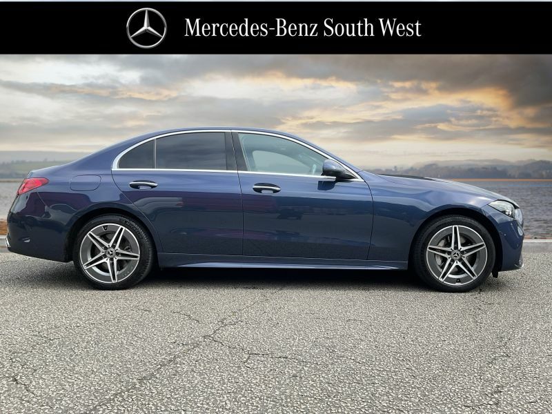 Mercedes-Benz C Class Saloon Blue #3